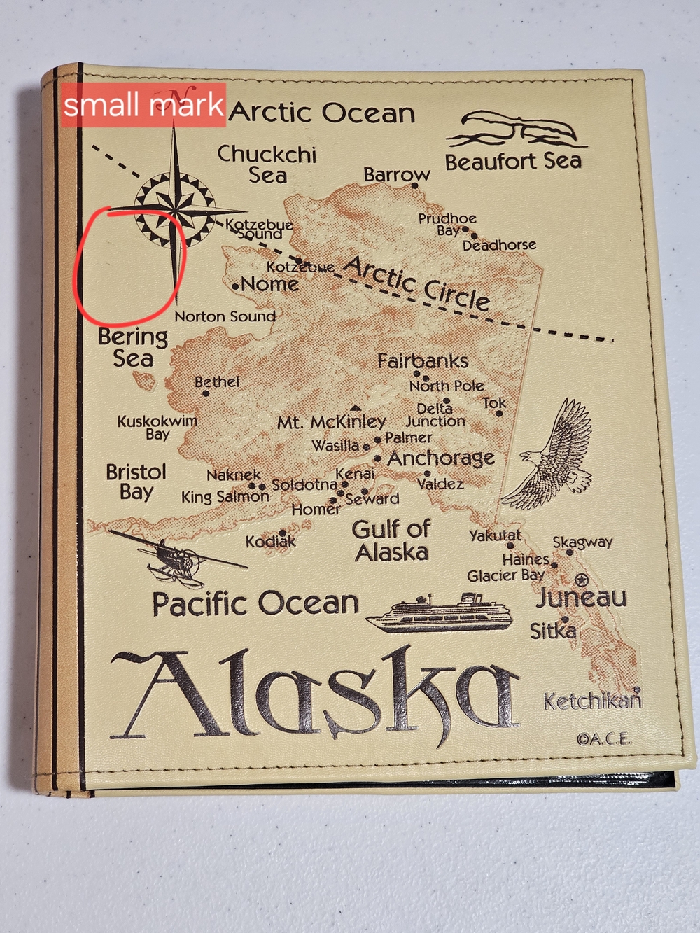 ARCTIC CIRCLE ENTERPRISES ALASKA PHOTO ALBUM HOLDS (208) 4" X 6" PHOTOS - Picture 10 of 10